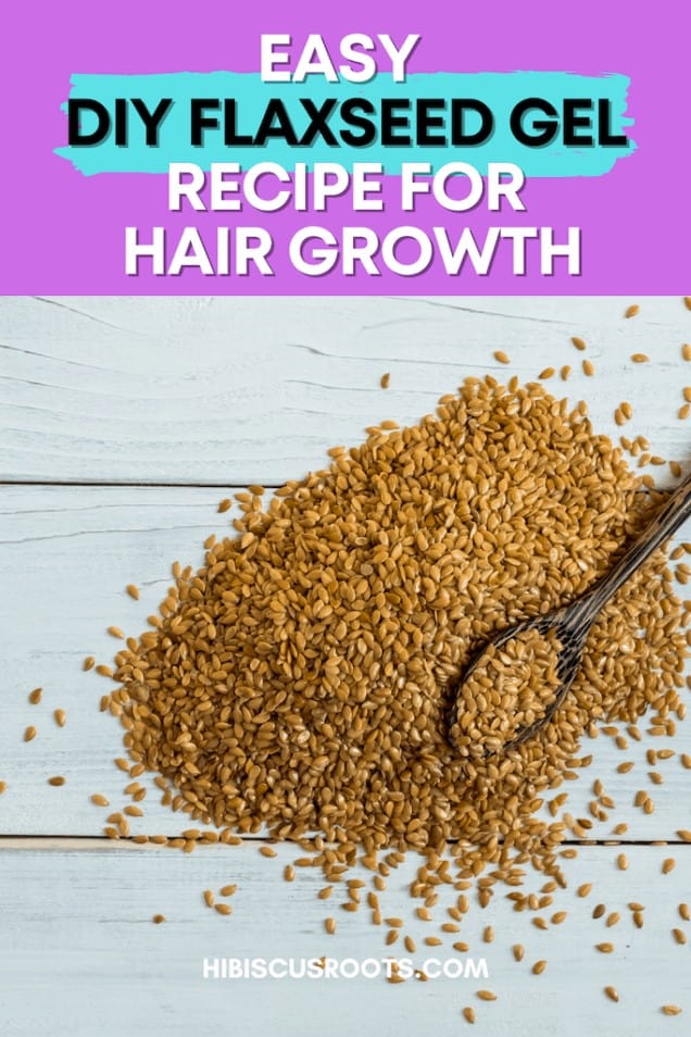 Easy Flaxseed Gel Recipe for Natural Hair 10 min tops!
