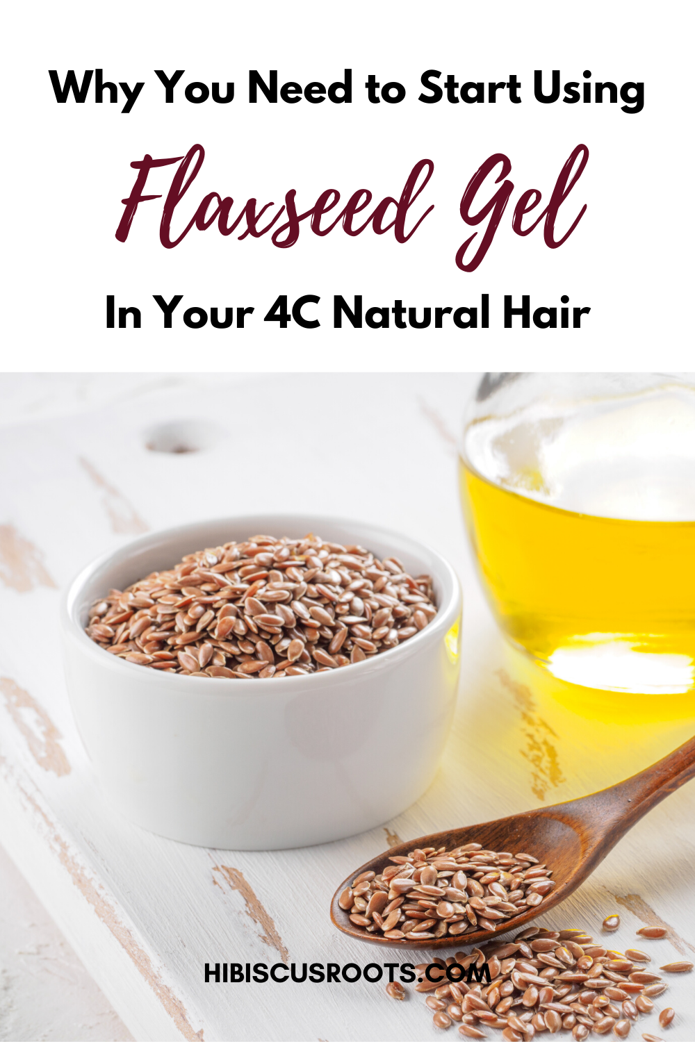 Easy Flaxseed Gel Recipe for Natural Hair - 10 min tops!