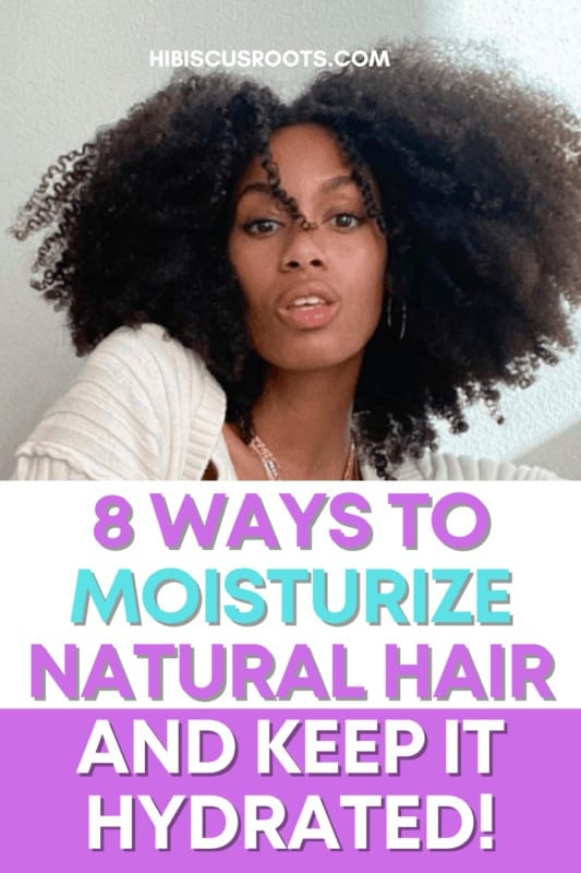 8 Effective Ways to Moisturize Your Hair & KEEP it Moisturized!