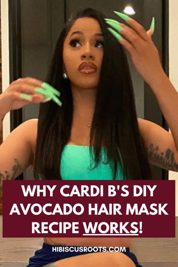 I Tried Cardi B S Recipe On My 4c Natural Hair And M Shocked - Hair Mask For Black Growth Diy