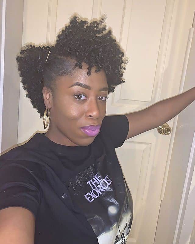 twist out natural hair