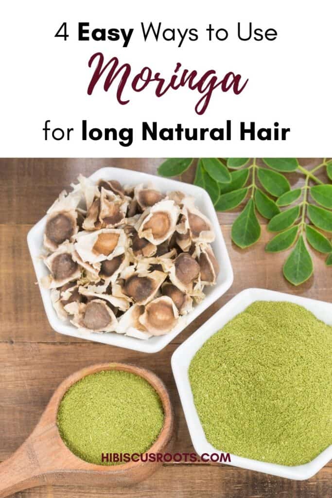 how to use moringa for hair