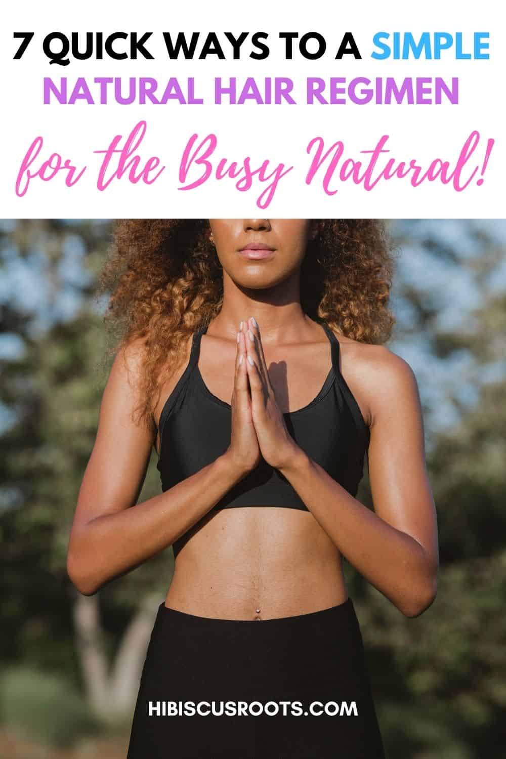 The Busy Girl\'s Guide to SIMPLE Natural Hair Care!