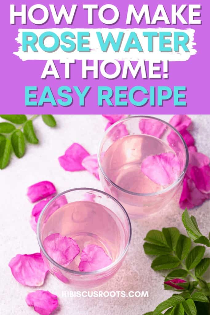 easy rose water recipe