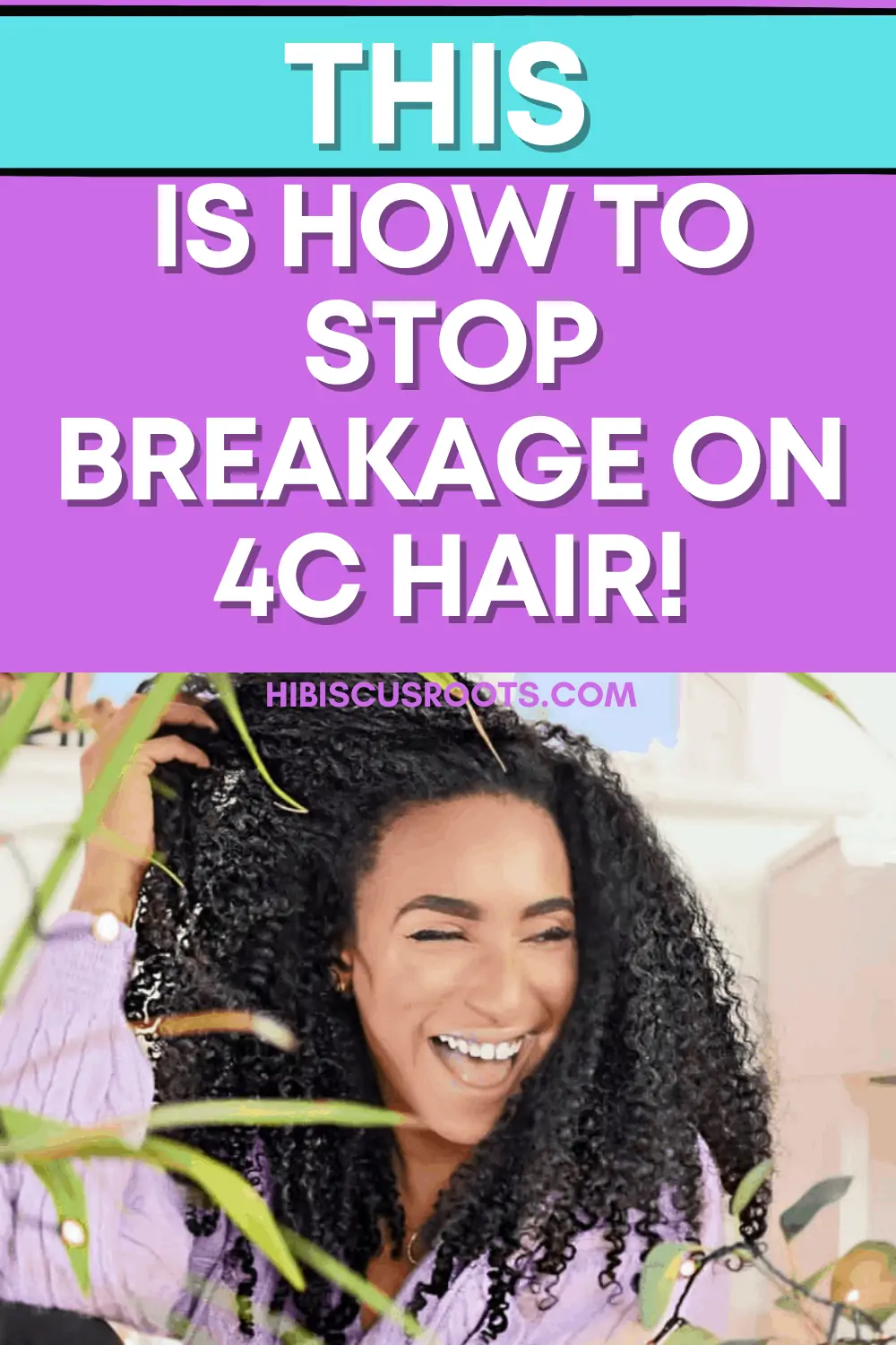 How to Stop Breakage on 4C Natural Hair NOW!