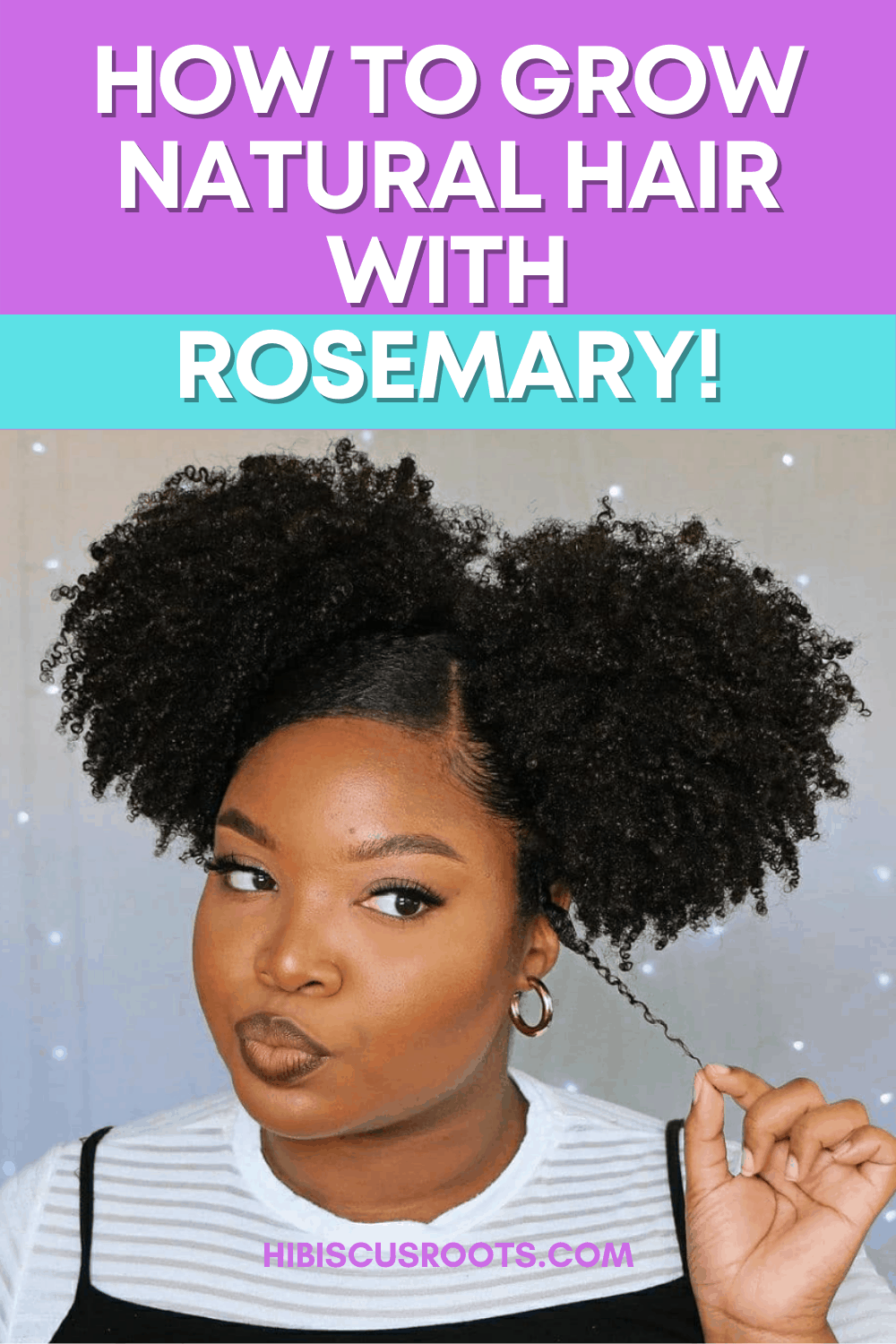 Why Rosemary is the BEST Herb for Natural Hair Growth! | Hibiscus Roots