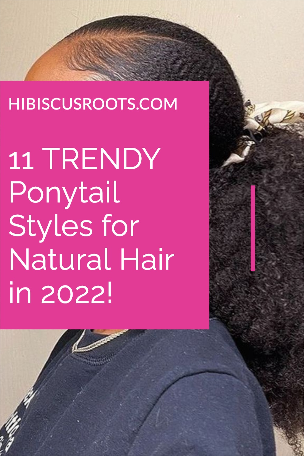 11 Trendy Natural Hair Ponytail Styles for 2024!