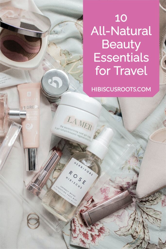 beauty essentials for travel